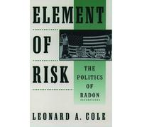 Leonard A. Cole Element of Risk (Tascabile)