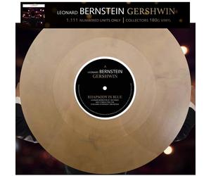 Leonard Bernstein - An American In Paris / Rhapsody In Blue (Limited Edition) (Reissue) (Gold Marbled Coloured) (LP)