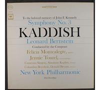 LEONARD BERNSTEIN - bernstein: symphony no. 3 - "kaddish" LP