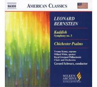 Leonard Bernstein Kaddish Symphony No. 3, Chichester Psalms (Schwarz) (CD) Album