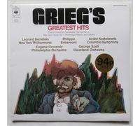 Leonard Bernstein & New York Philharmonic / Eugene Ormandy & Philadelphia Orchestra / George Szell & Cleveland Orchestra / Philippe Entremont etc. - Grieg: Greatest Hits [Vinyl LP] [Schallplatte]
