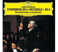 Leonard Bernstein VPO CD (SHMCD) Beethoven Symphony No.6&8 Japan OBI NUOVO