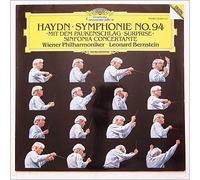 Leonard Bernstein, Wiener Philharmoniker - Haydn: Symphonie No.94, Mit Dem Paukenschlag, Surprise, Sinfonia Concertante [LP]