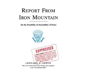 Leonard C. Lewin Report From Iron Mountain (Tascabile)