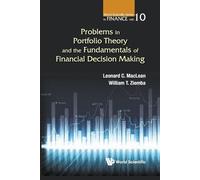 Leonard C Macle Problems In Portfolio Theory And The Fundamentals Of (Tascabile)