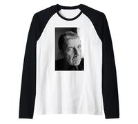Leonard Cohen Hallelujah Ritratto di cantautore di AJ Barratt Maglia con Maniche Raglan