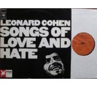 LEONARD COHEN - SONGS OF LOVE AND HATE Bildhülle 1971 stern musik CBS # S 64090