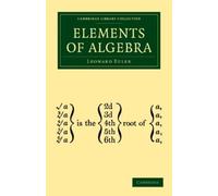 Leonard Euler Elements of Algebra (Tascabile)