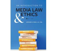Leonard Penix An Introduction to Media Law and Ethics (Tascabile)