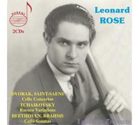 Leonard Rose Dvorak/Saint-Saens: Cello Concertos/... (CD) Album
