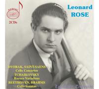 Leonard Rose Dvorak/Saint-Saens: Cello Concertos/... (CD) Album