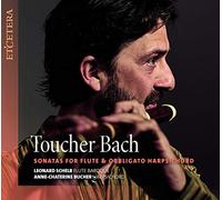 Johann Sebastian Bac Toucher Bach: Sonatas for Flute & Obbligato Harpsichor (CD)