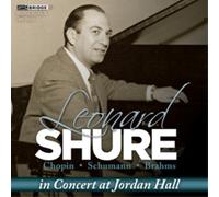Shure, Leonard - In Concert At Jordan Hall (2 CD)