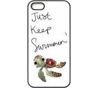 LeonardCustom Durable Protective TPU Rubber Coated Cover Case for iPhone 5 & iPhone 5S , Finding Nemo Squirt Dory Crush Cartoon Sea Turtle -LCI5U765