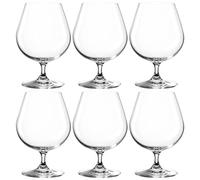 Leonardo 019837 - Set 6 bicchieri da cognac Ciao+, 37 cl