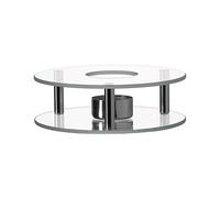Leonardo 025521 Vetro Argento candelabro