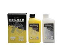 Leonardo 15 Silicone - Gomma siliconica di altissima qualità, specifica per realizzare stampi che riproducono fedelmente anche i più piccoli dettagli. Confezione da 500 g.