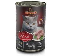 200 g Leonardo Quality Selection Alimento Cibo Umido per Gatti Adulti con Carne Fresca di Manzo in Lattina