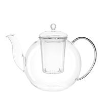 Leonardo Armonia Singolo teiera 1200 ml Trasparente - Teiera bollitore (Singolo, 1200 ml, Trasparenti, Vetro, 192 mm, 175 mm)