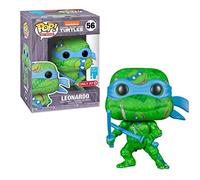 Tartarughe Ninja Pop Artist Series Vinile Figura Leonardo 9 Cm Funko