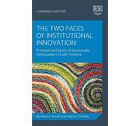 Leonardo Avritzer The Two Faces of Institutional Innovation (Copertina rigida)