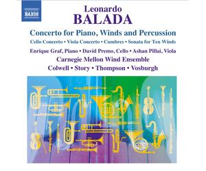 Leonardo Balada Leonardo Balada: Concerto for Piano, Winds and Percussion (CD)