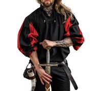 Leonardo Carbone® Camicia Landsknechthemd Albert - abbigliamento medievale, camicia medievale da uomo, abbigliamento LARP, abbigliamento festival, abbigliamento da uomo, costume da carnevale da uomo,