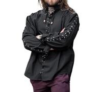 Leonardo Carbone® Camicia medievale Gustavo - Abbigliamento medievale da uomo, camicia medievale, abbigliamento LARP, abbigliamento da festival da uomo, costume da carnevale, camicie a maniche lunghe,