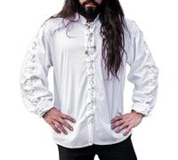 Leonardo Carbone® Camicia medievale Gustavo - Abbigliamento medievale da uomo, camicia medievale, abbigliamento LARP, abbigliamento da festival da uomo, costume da carnevale, camicie a maniche lunghe,