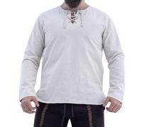 Leonardo Carbone® Camicia medievale Otto - abbigliamento medievale, camicia medievale da uomo, abbigliamento LARP, abbigliamento da festival da uomo, costume da carnevale, camicie a maniche lunghe,