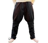 Leonardo Carbone® Magnus, pantaloni vichinghi, con lacci delle gambe, pantaloni da uomo, abbigliamento medievale, pantaloni vichinghi, costume, abbigliamento festival, LARP, cosplay, pantaloni per il
