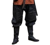 Leonardo Carbone® Pantaloni vichinghi in lino, da uomo, pantaloni estivi leggeri, da uomo, abbigliamento festival, vichingo, abbigliamento medievale, LARP, cosplay, pantaloni per il tempo libero, 100%