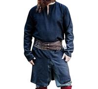 Leonardo Carbone Tunica Lunga vichinga Lennart - Nero XXXL