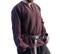 Leonardo Carbone Tunica vichinga Ivar Marrone M