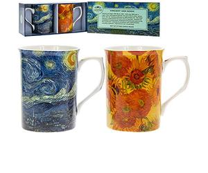 Leonardo Castello LP92364A Van Gogh-Set di 2 Tazze