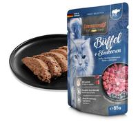 Leonardo Cat food Adult Finest Selection Grain Free 85 gr Bufalo e mirtilli - confezione da 16 pezzi - Cibo umido per gatti - 1° ORDINE? scegli lo sconto BZR5 / BZR20 + 200 punti fedeltà