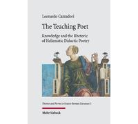 Leonardo Cazzadori The Teaching Poet (Copertina rigida)
