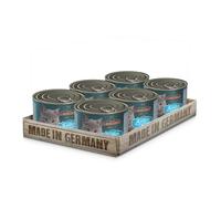 Leonardo Cibo umido [6x200g Kitten] | Cibo umido senza cereali per gatti | Alime