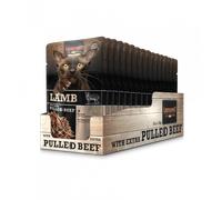 Leonardo - cibo umido per gatti - agnello+extra Pulled Beef-70 g x 16 confezioni