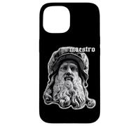Leonardo da Vinci Artista Maestro Pittore Rinascimentale Custodia per iPhone 15
