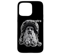 Leonardo da Vinci Artista Maestro Pittore Rinascimentale Custodia per iPhone 15 Pro Max