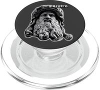 Leonardo da Vinci Artista Maestro Pittore Rinascimentale PopSockets PopGrip per MagSafe