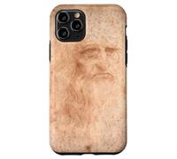 Leonardo da Vinci Autoritratto di un uomo barbuto (1513) Custodia per iPhone 11 Pro