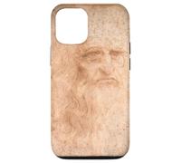 Leonardo da Vinci Autoritratto di un uomo barbuto (1513) Custodia per iPhone 12/12 Pro