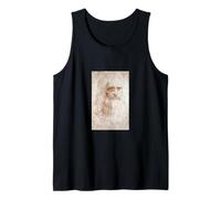 Leonardo da Vinci Autoritratto Rinascimento Pittura Artista Canotta