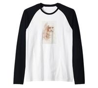 Leonardo da Vinci Autoritratto Rinascimento Pittura Artista Maglia con Maniche Raglan