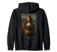 Leonardo da Vinci Mona Lisa Pittura Arte Insegnante Regalo Outfit Felpa con Cappuccio