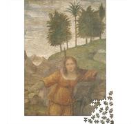 Leonardo Da Vinci Puzzle opere d'arte famose nel mondo Da 1000 Pezzi, Puzzles museo Per Adulti, arte Impossible Rompicapo, Gioco Di Abilità Colorato, Regalo Per Le Vacanze O Per Il Compleanno