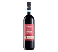 Leonardo da Vinci Rosso di Montalcino 2022, Gusto Equilibrato e sentori di frutti rossi, con un finale leggermente speziato, Gradazione Alcolica 13.5% Vol., Bottiglia da 750 ml (Confezione da 6)
