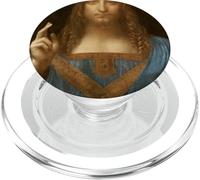 Leonardo da Vinci - Salvator Mundi - Arte per Artisti PopSockets PopGrip per MagSafe